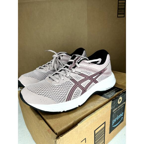 Asics Gel contend 6 Women's 6 Pink/ White - Picture 3 of 5